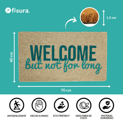 Paillasson « Welcome but not for long » – Fisura – vue 4
