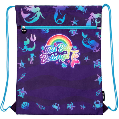 Sac à cordon – violet sirène
