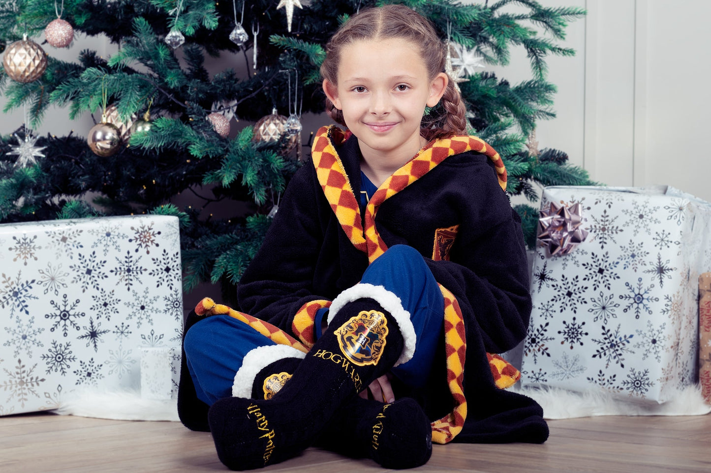 Personalized Harry Potter Robe - Black