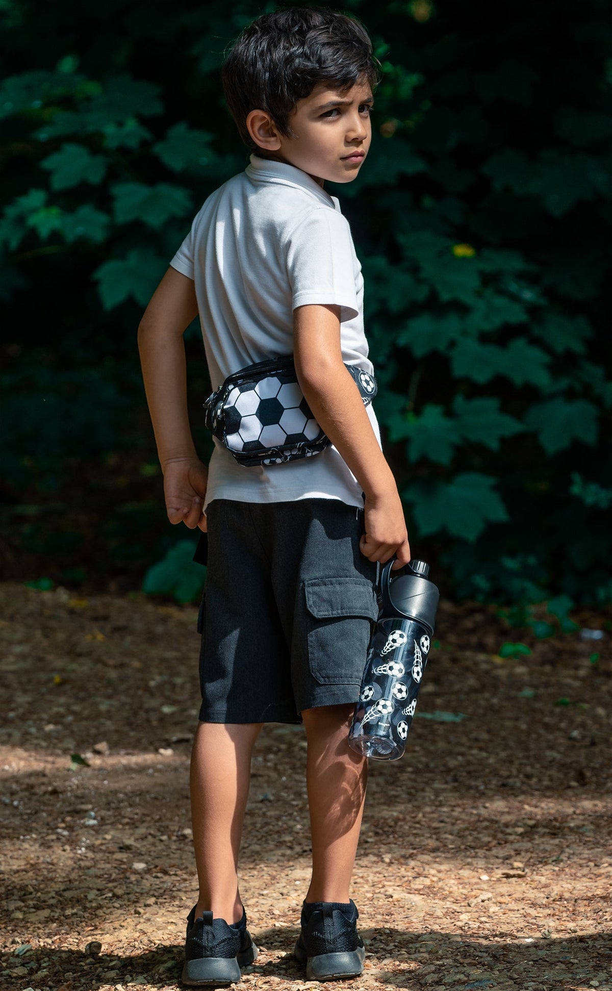 Sac banane ceinture – football noir