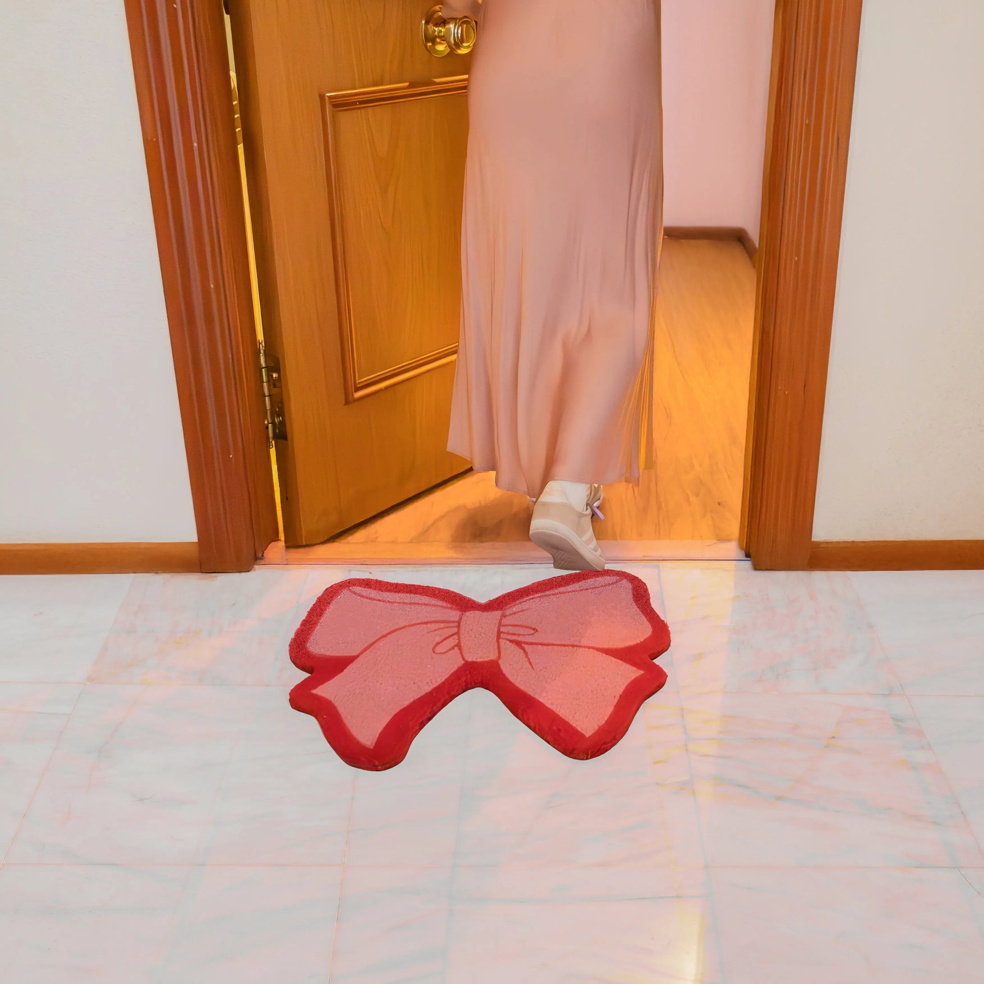 Paillasson « Lazo » Rose – Fisura – vue 5