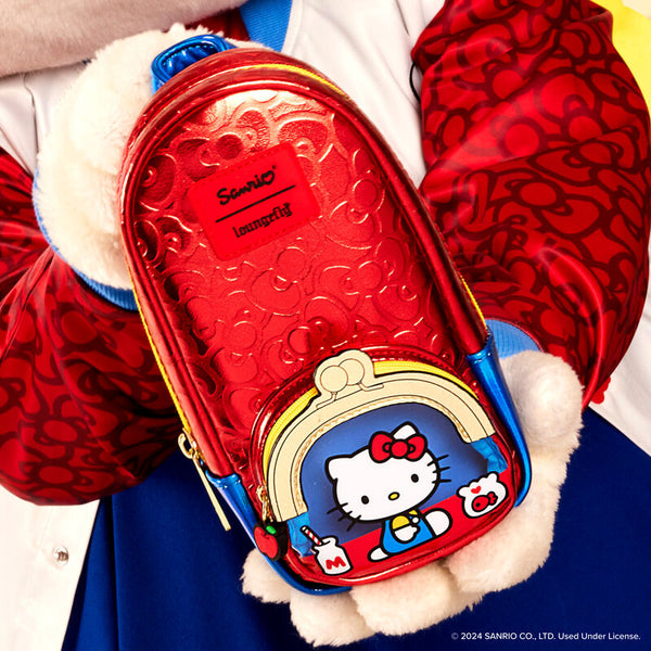 Hello Kitty mini-rugzak met etui - 50-jarig jubileum 