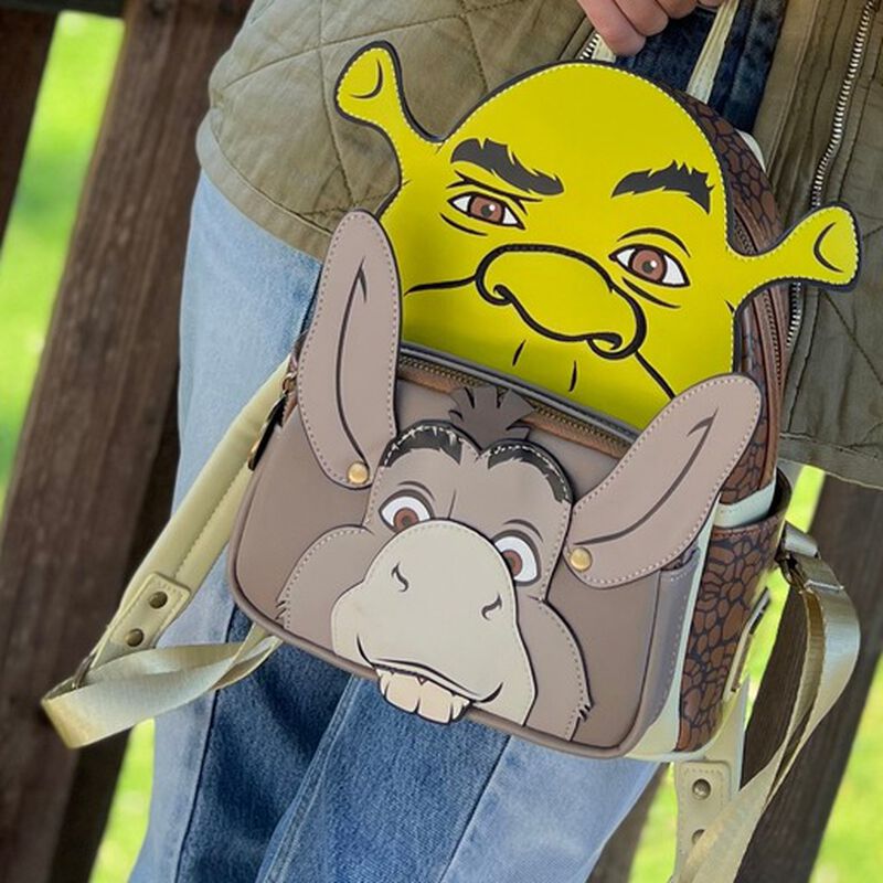 Mini Sac à Dos Cosplay Shrek et l'Âne