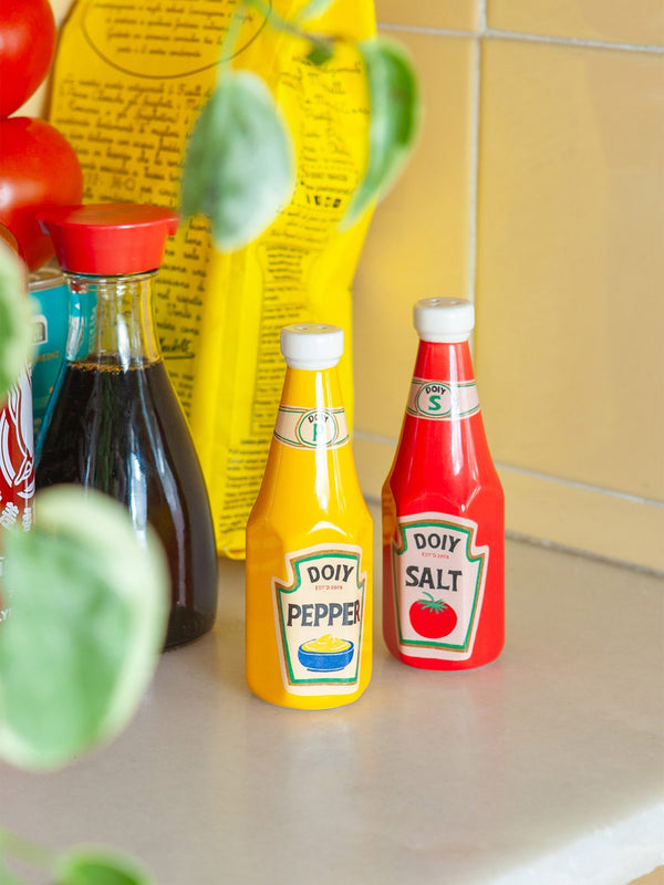 Salière et poivrière Corner Shop - Ketchup & Mustard – vue 2