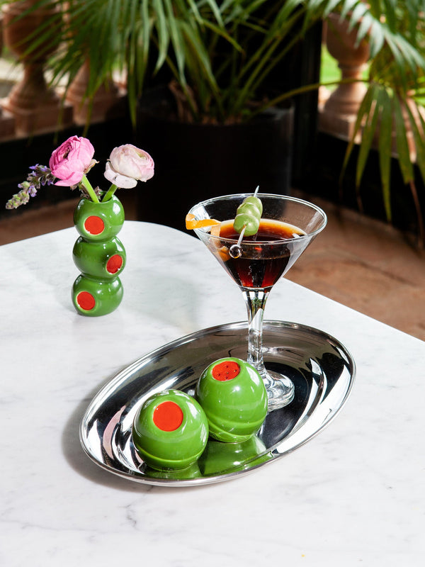 Salière et poivrière Olives « Olivia » – vue 2