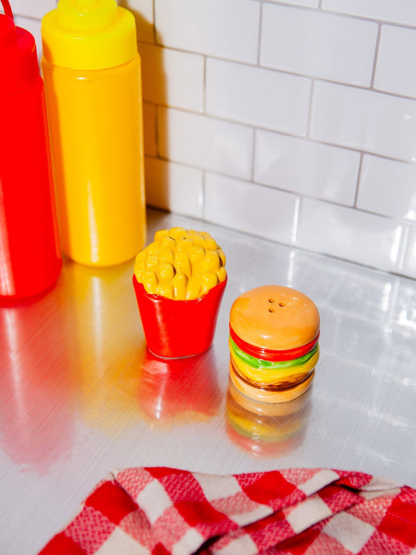 Salière et poivrière Fast Food - Fries & Burger – vue 2