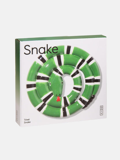 Snake Trivet Green
