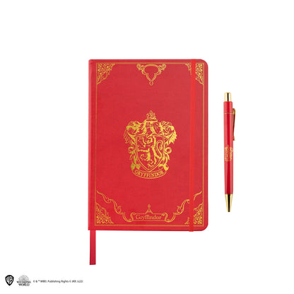 Set Carnet et Stylo Deluxe Gryffondor