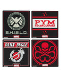 Marvel óculos embaixo