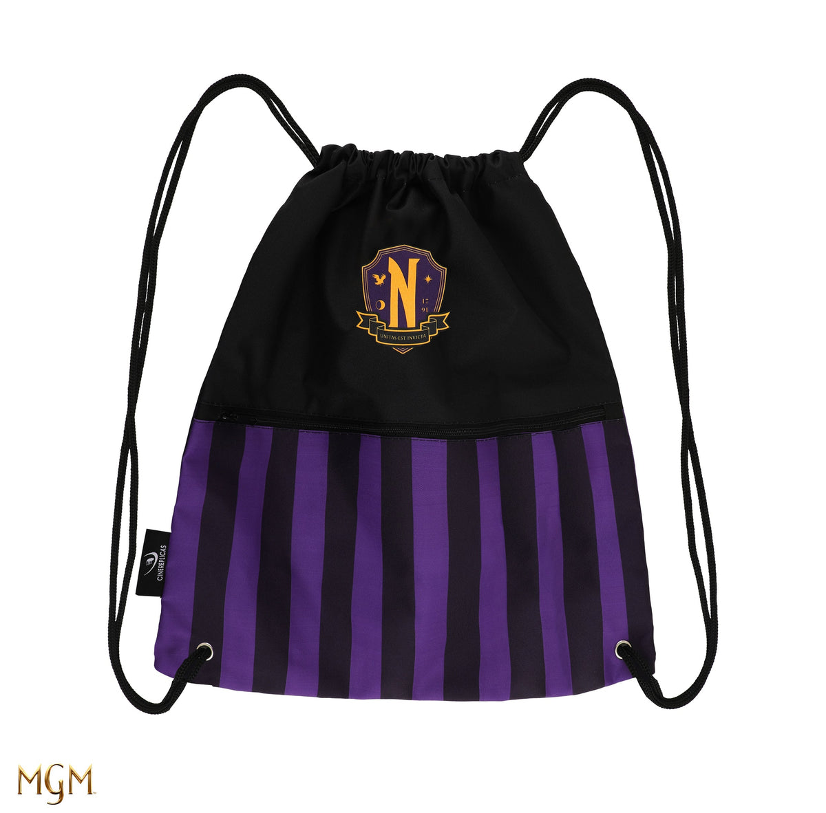 Sac à dos à cordon Académie Nevermore