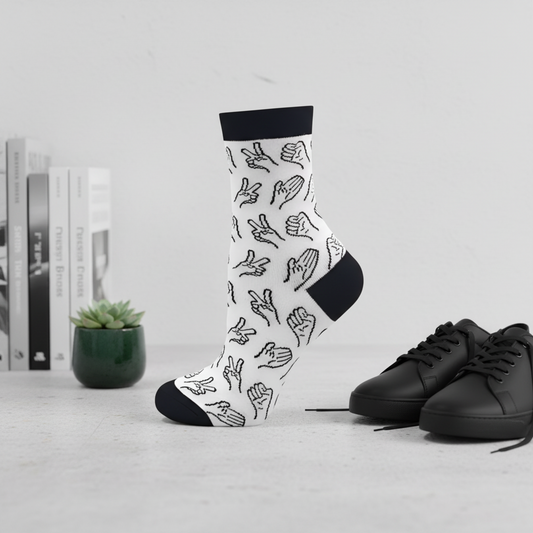 Sign Language Socks