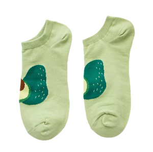 Calzini corti all'avocado
