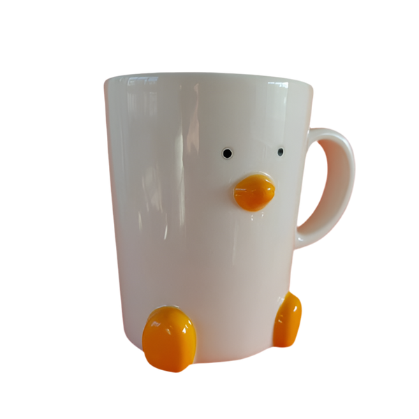 Tazza anatra bianca