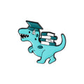 Spilla T-Rex bibliofila