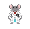 Broche do Dr. Rato