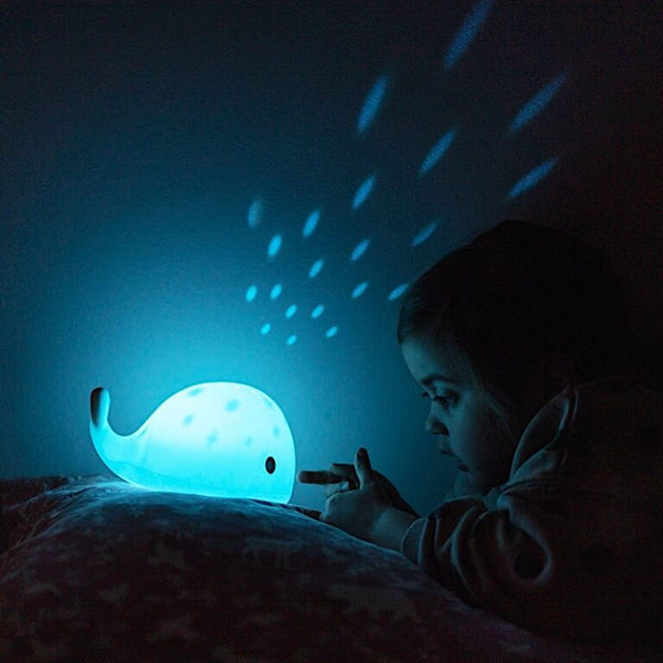 Luce notturna con proiettore ricaricabile Moby 