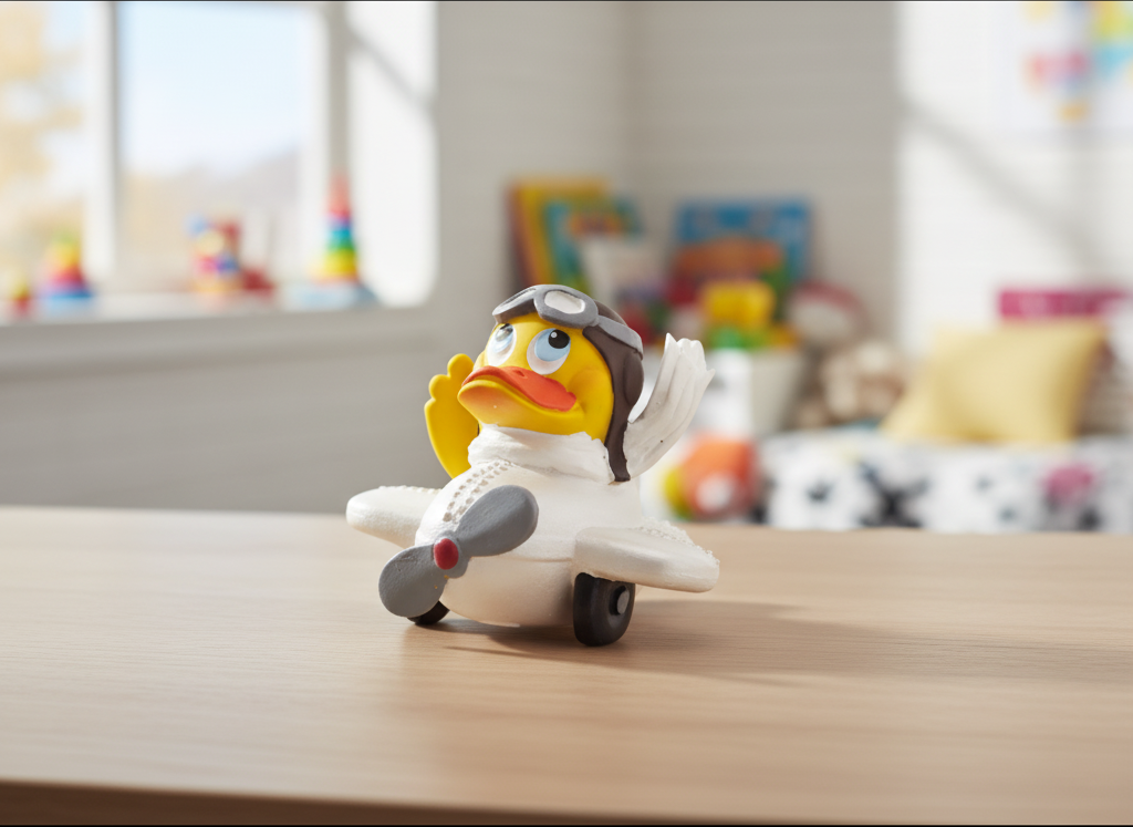 Pato piloto de avião