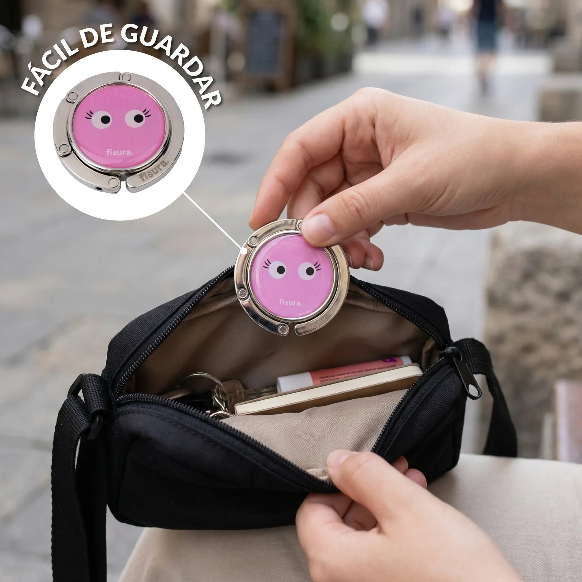 Porte-Sac Motif Yeux – Fisura – vue 3