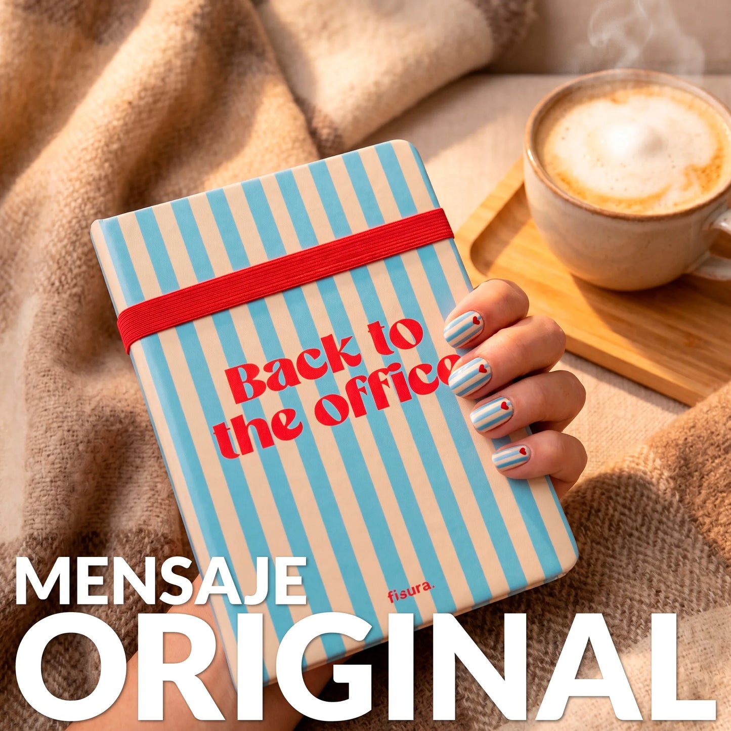 Carnet A5 « Back to the office » – Fisura – vue 2