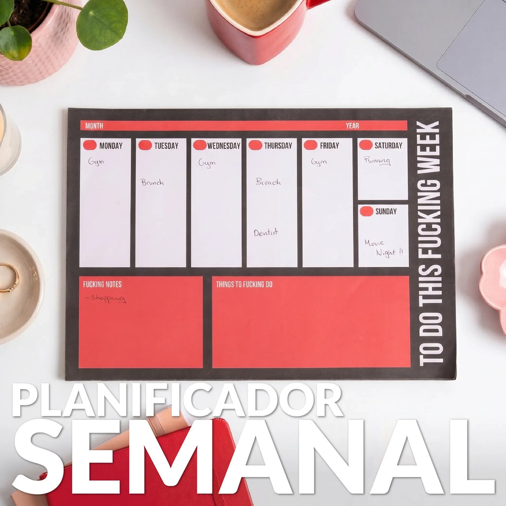 Planner A4 « Fuck off »