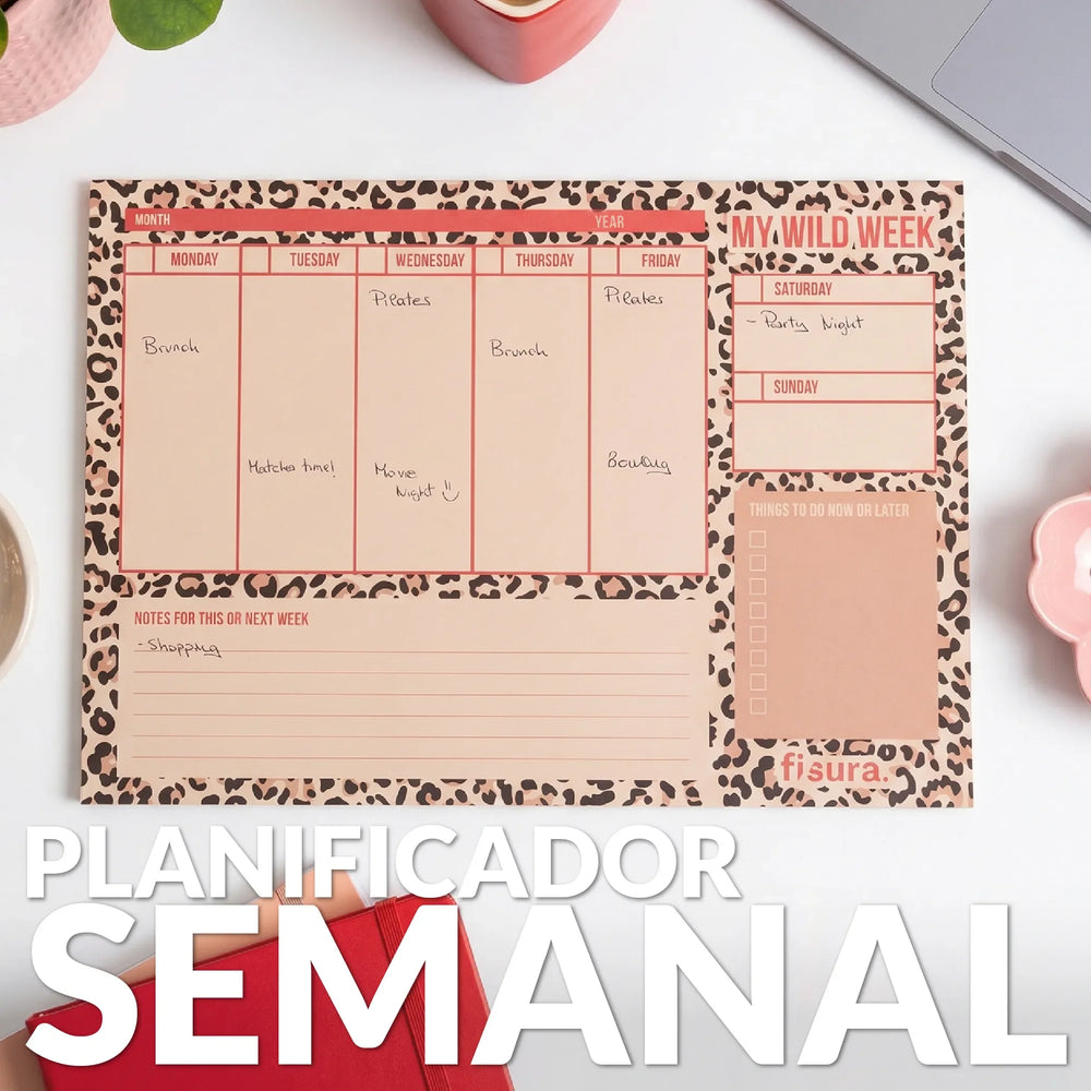 Planner A4 « My wild week »