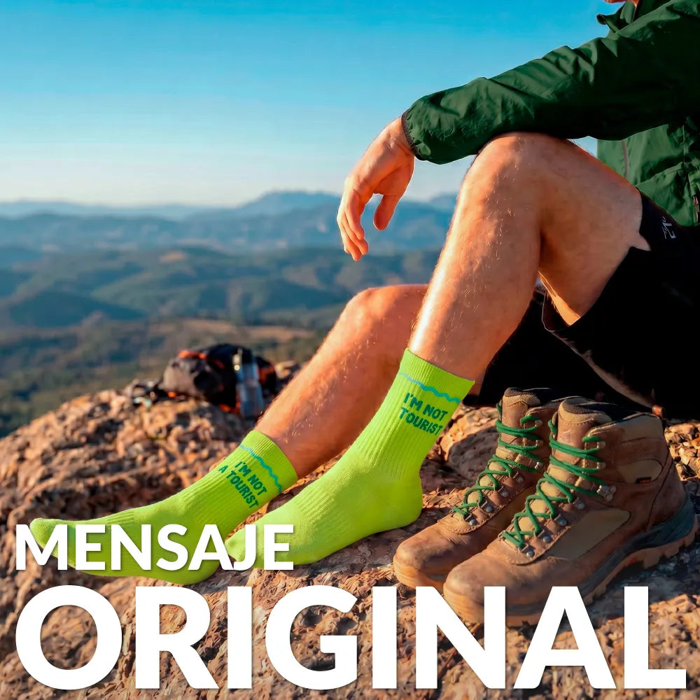 Chaussettes Unisexes « I’m not a tourist »