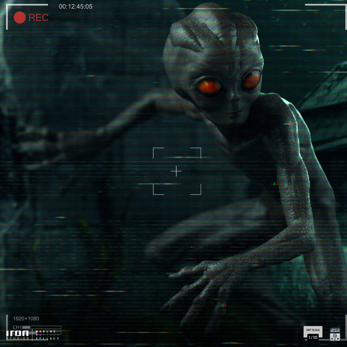 Statue ET Varginha - I Want to Believe - Art Scale 1/10 - Alien