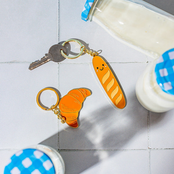 Crescent Keychain