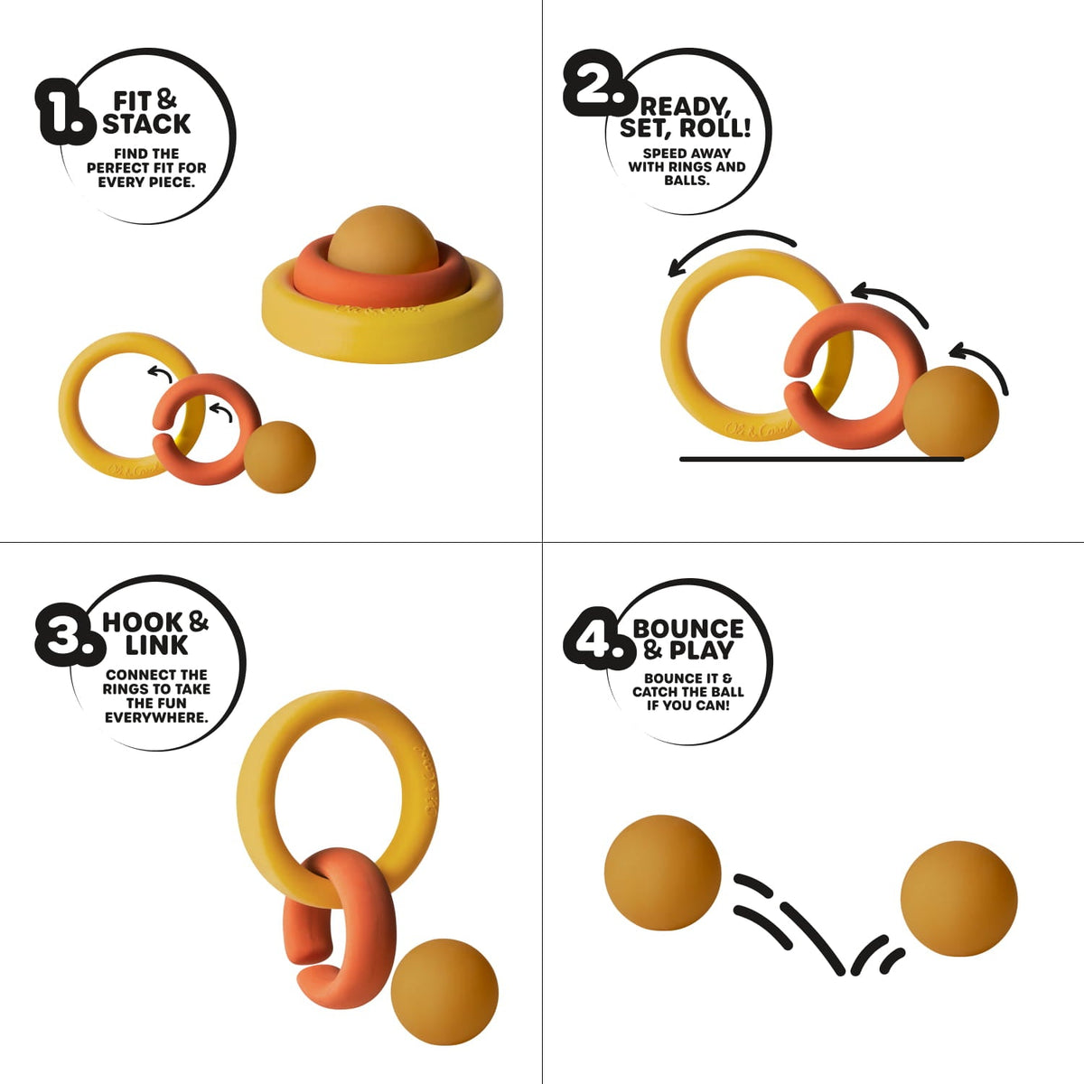 Jouet évolutif bébé Oli&Carol