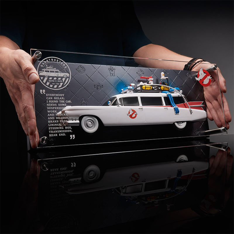 Plaque Collector SOS Fantômes - Ecto-1