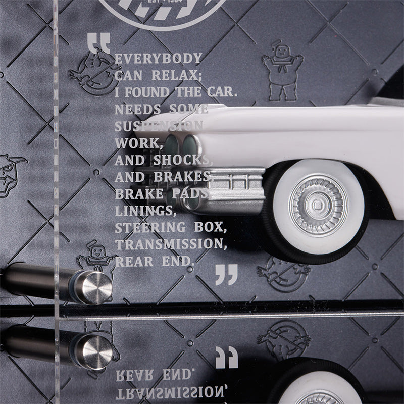 Plaque Collector SOS Fantômes - Ecto-1