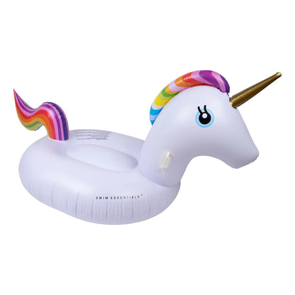 Unicornio inflable blanco XXL