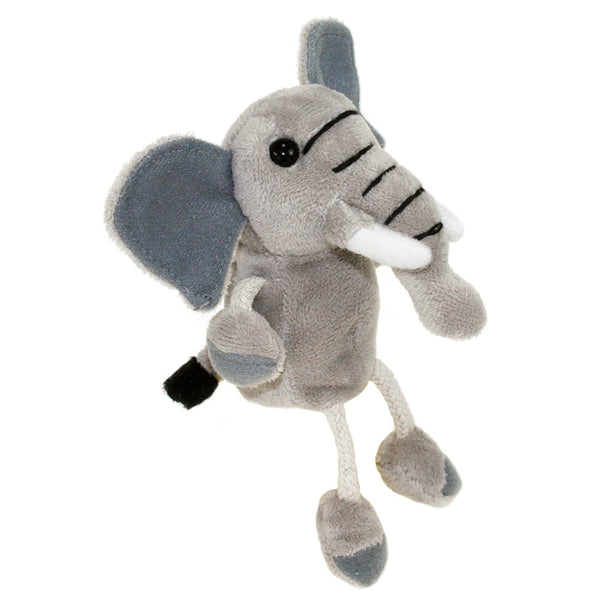 Vingerpoppetje van een olifant