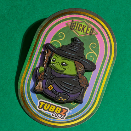 Pin de goma TUBBZ Wicked – Elphaba