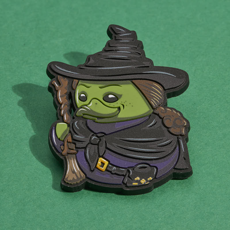 Pin de goma TUBBZ Wicked – Elphaba