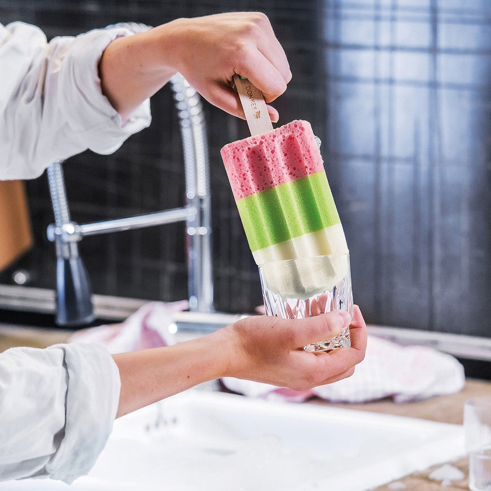 Sponge Ice Pop Rose