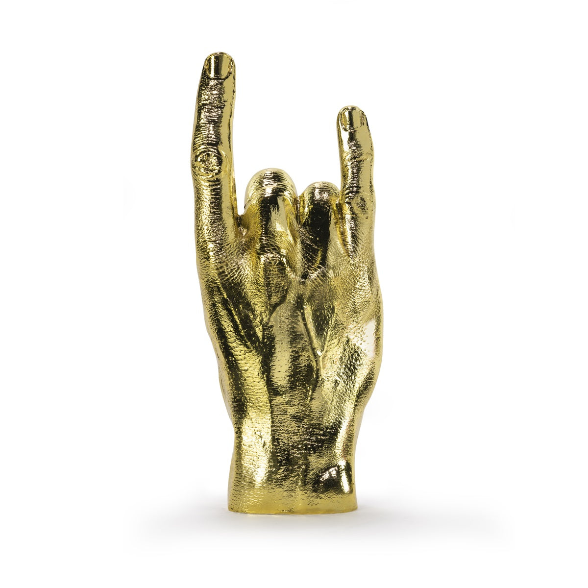 Escultura Main You Rock - Oro