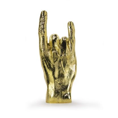Escultura Main You Rock - Oro
