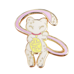 Lucky Mew Gato afortunado Chapa
