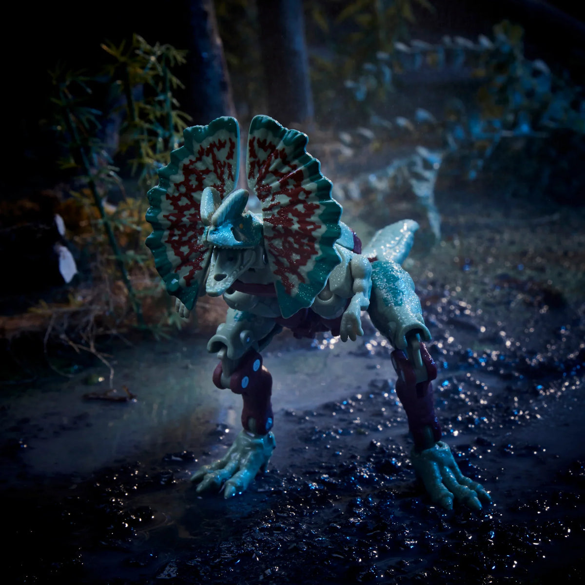 Transformers Collaborative Jurassic Park x Transformers Dilophocon et Autobot JP12