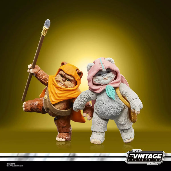 Star Wars: A Coleção Vintage - Wicket e Kneesaa