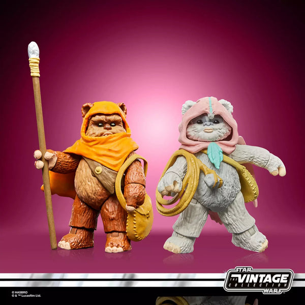 Star Wars: A Coleção Vintage - Wicket e Kneesaa