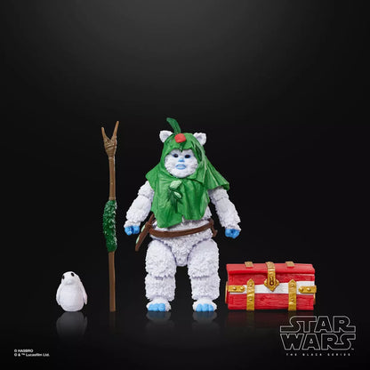 star wars the black series ewok holiday edition hasbro