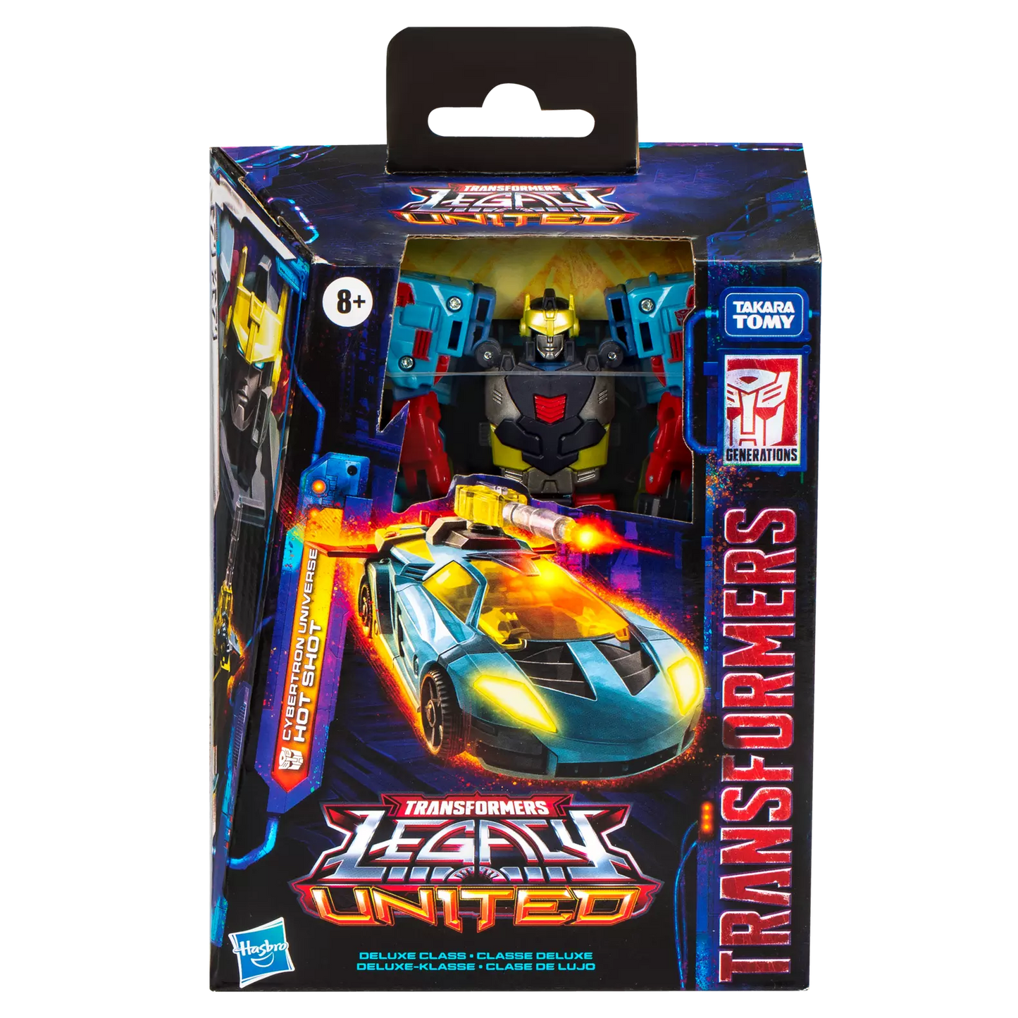 Transformers Generaciones Legado Unido Universo Cybertron Hot Shot