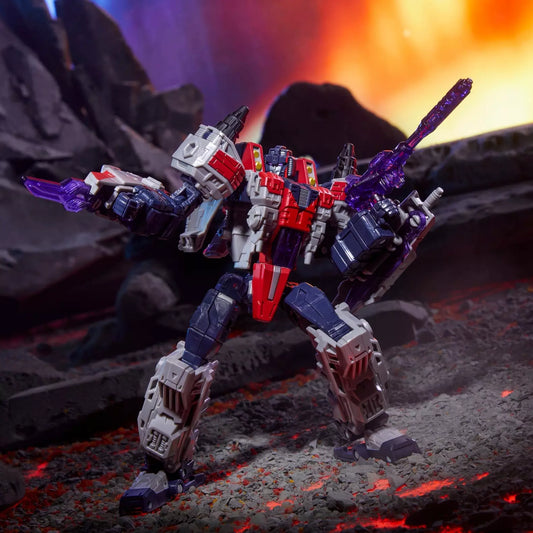 Transformers Generaciones Legado Universo Cybertron Unido Starscream