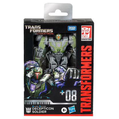 Transformers Generations Studio Series Deluxe 08 Soldat Decepticon