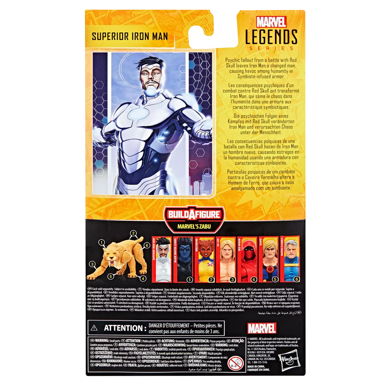 Iron Man Superior de la serie Marvel Legends