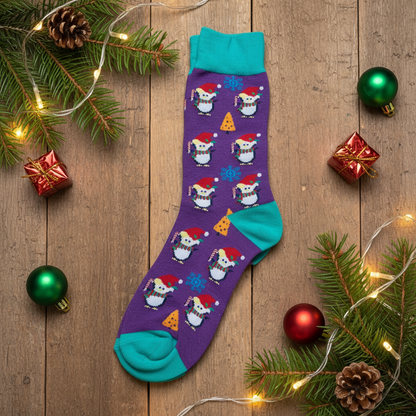 Calcetines navideños