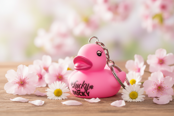 Portachiavi Lucky Ducky Pink Duck