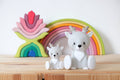 Mini Night Light Fabian en Forme de Cerf Grise – Flow Amsterdam